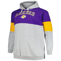 Los Angeles Lakers Big & Tall Pullover Hoodie Purple/Gold - NBA