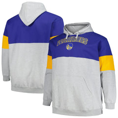 Golden State Warriors Big & Tall Pullover Hoodie Royal/Gold - NBA
