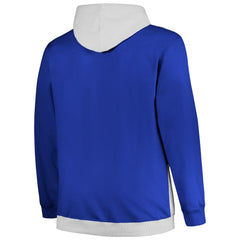 Philadelphia 76ers Big & Tall Primary Arctic Pullover Hoodie Royal/Silver - NBA