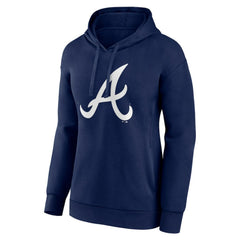 Atlanta Braves Fanatics Women's Logo Pullover Hoodie - MLB