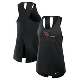 Arizona Cardinals Women's Open-Back Crisscross Dri-FIT Tank Top Black | Nike for Sale