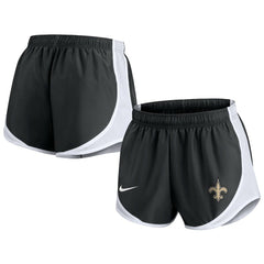 New Orleans Saints Women's Tempo Dri-FIT Shorts Black | Nike for Sale