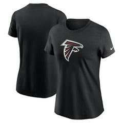 Atlanta Falcons Women's Primary Logo T-Shirt Black | Nike for Sale