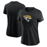Jacksonville Jaguars Women's Primary Logo T-Shirt Black | Nike for Sale