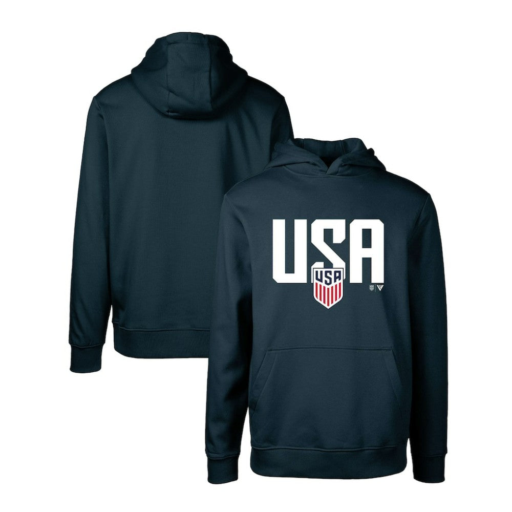 USMNT Levelwear Youth Podium Mascot Pullover Hoodie Navy - FIFA World CUP