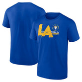 Los Angeles Rams Hometown Offensive Drive T-Shirt Royal | Fanatics