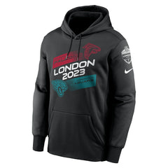 Atlanta Falcons vs. Jacksonville Jaguars 2023 London Game Pullover Hoodie Black | Nike for Sale
