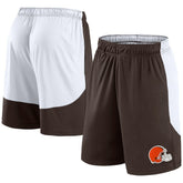 Cleveland Browns Go Hard Shorts Brown/White | Fanatics