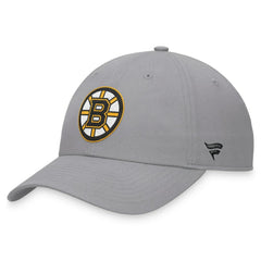 Boston Bruins Fanatics Extra Time Adjustable Hat - Gray - NHL