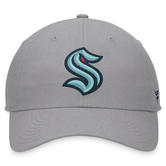 Seattle Kraken Fanatics Extra Time Adjustable Hat - Gray - NHL