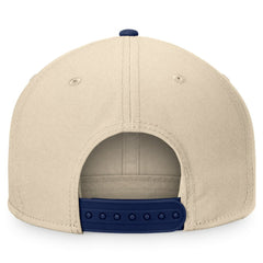 New York Rangers Fanatics Goalaso Snapback Hat - Cream/Navy - NHL