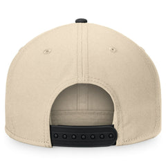 Vegas Golden Knights Fanatics Goalaso Snapback Hat - Cream/Black - NHL