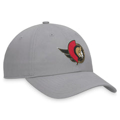 Ottawa Senators Fanatics Extra Time Adjustable Hat - Gray - NHL