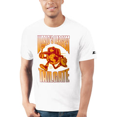 Kansas City Chiefs Starter World's Largest Tailgate Prime Time T-Shirt White | NFL