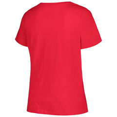 Los Angeles Angels Profile Women's Plus Size Arch Logo T-Shirt - MLB