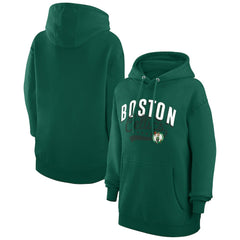 Boston Celtics G-III 4Her by Carl Banks Women's Filigree Logo Pullover Hoodie - Kelly Green - NBA