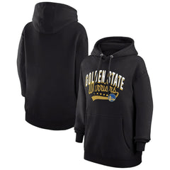 Golden State Warriors G-III 4Her by Carl Banks Women's Filigree Logo Pullover Hoodie - Black - NBA
