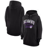 Sacramento Kings G-III 4Her by Carl Banks Women's Filigree Logo Pullover Hoodie - Black - NBA