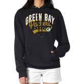 Green Bay Packers G-III 4Her by Carl Banks Women's Filigree Logo Pullover Hoodie – Black | NFL