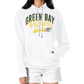Green Bay Packers G-III 4Her by Carl Banks Women's Filigree Logo Pullover Hoodie – White | NFL