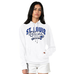 St. Louis Blues G-III 4Her by Carl Banks Women's Filigree Logo Pullover Hoodie – White - NHL