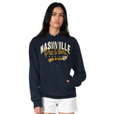Nashville Predators G-III 4Her by Carl Banks Women's Filigree Logo Pullover Hoodie – Navy - NHL