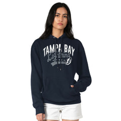 Tampa Bay Lightning G-III 4Her by Carl Banks Women's Filigree Logo Pullover Hoodie – Navy - NHL