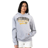 Pittsburgh Penguins G-III 4Her by Carl Banks Women's Filigree Logo Pullover Hoodie – Gray - NHL