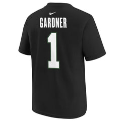 Ahmad Sauce Gardner New York Jets Youth Player Name & Number T-Shirt Black | Nike for Sale