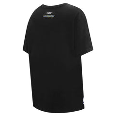 Golden State Warriors Pro Standard Women's Script Boyfriend T-Shirt Black - NBA