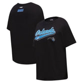 Orlando Magic Pro Standard Women's Script Boyfriend T-Shirt Black - NBA