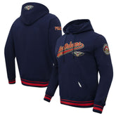 New Orleans Pelicans Pro Standard Script Tail Pullover Hoodie Navy - NBA