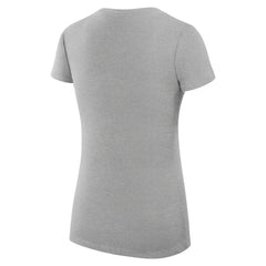 Cleveland Cavaliers G-III 4Her by Carl Banks Women's Super-Slim Fit Lightweight Filigree Logo V-Neck T-Shirt Heather Gray - NBA