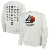 NBA x Staple All Teams Birds of a Feather Crew Sweatshirt Cream - NBA