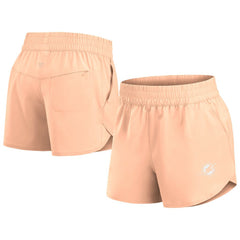 Miami Dolphins Women's Front Office Woven Shorts Orange | Fanatics