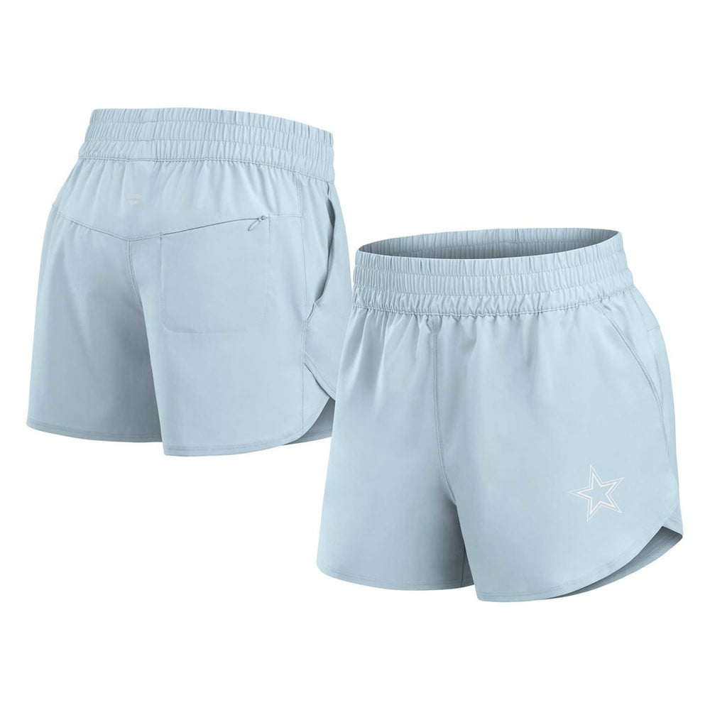 Dallas Cowboys Women's Front Office Woven Shorts Gray | Fanatics