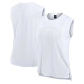 Dallas Cowboys Women's Studio Gym Tank Top White | Fanatics