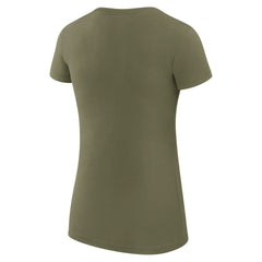 Boston Celtics G-III 4Her by Carl Banks Women's Super-Slim Fit Lightweight Filigree Logo T-Shirt - Olive - NBA