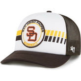 San Diego Padres '47 Cooperstown Collection Wax Pack Express Trucker Adjustable Hat - MLB