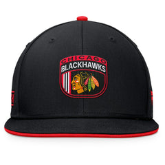 Chicago Blackhawks Fanatics 2024 NHL Draft Snapback Hat - Black - NHL