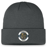 Vegas Golden Knights Fanatics Authentic Pro Training Camp Cuffed Knit Hat - Charcoal - NHL
