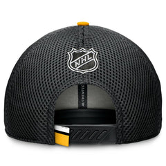 Pittsburgh Penguins Fanatics 2024 NHL Draft On Stage Trucker Adjustable Hat - Black - NHL