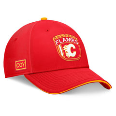 Calgary Flames Fanatics 2024 NHL Draft Flex Hat - Red - NHL