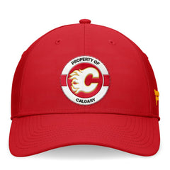 Calgary Flames Fanatics Authentic Pro Training Camp Flex Hat - Red - NHL