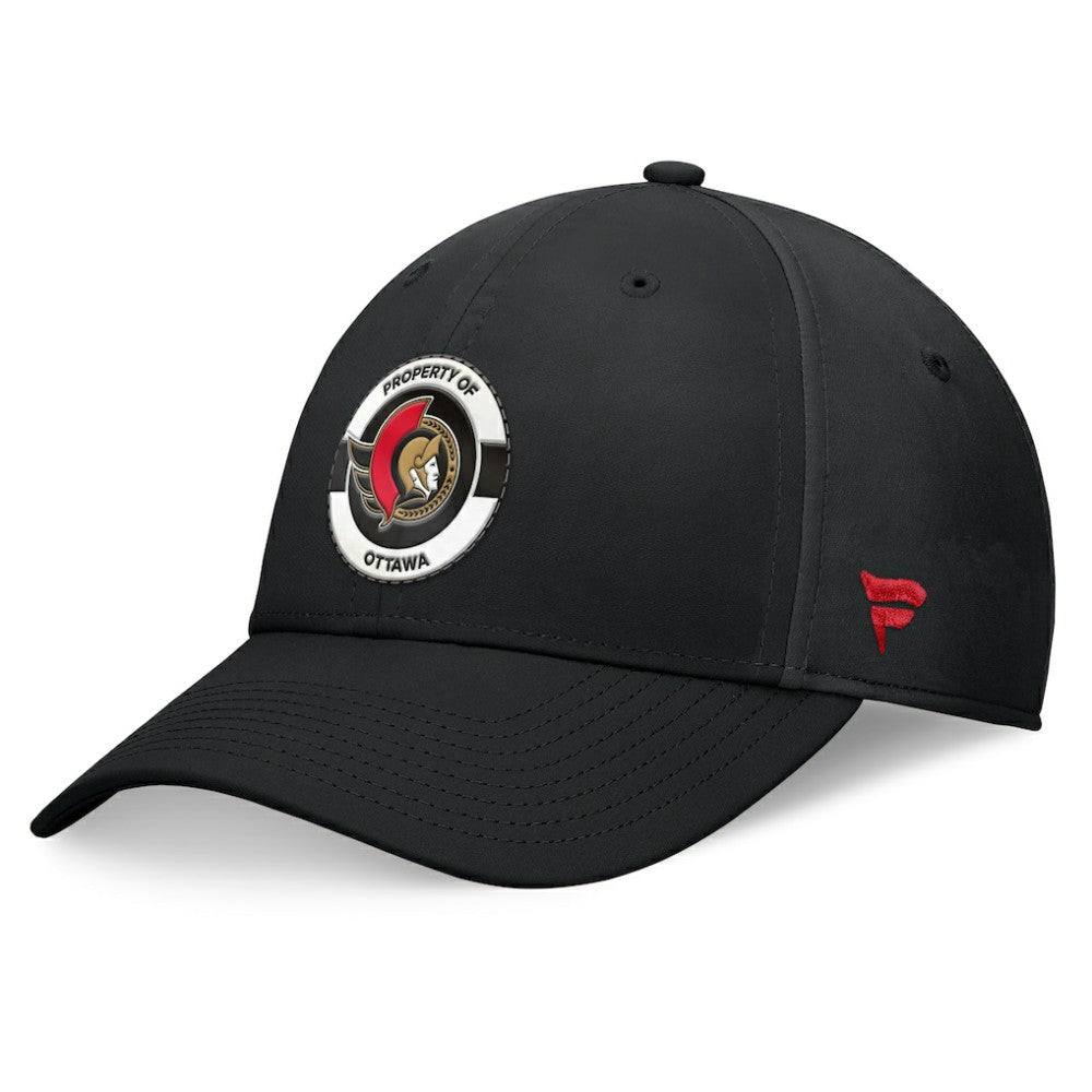 Ottawa Senators Fanatics Authentic Pro Training Camp Flex Hat - Black - NHL