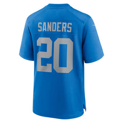 Barry Sanders Detroit Lions Alternate Game Jersey Blue | Nike for Sale