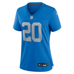 Barry Sanders Detroit Lions Women's Alternate Game Jersey Blue | Nike for Sale