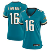 Trevor Lawrence Jacksonville Jaguars Women's Prowler Throwback Game Jersey Teal | Nike for Sale