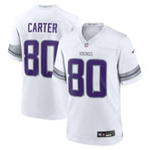 Cris Carter Minnesota Vikings Alternate Retired Player Game Jersey White | Nike for Sale