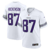 T.J. Hockenson Minnesota Vikings Alternate Game Player Jersey White | Nike for Sale